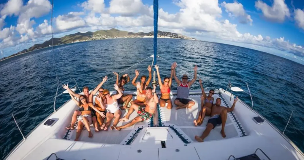 "Joyous Catamaran Charter in SXM | Sea Adventure"
