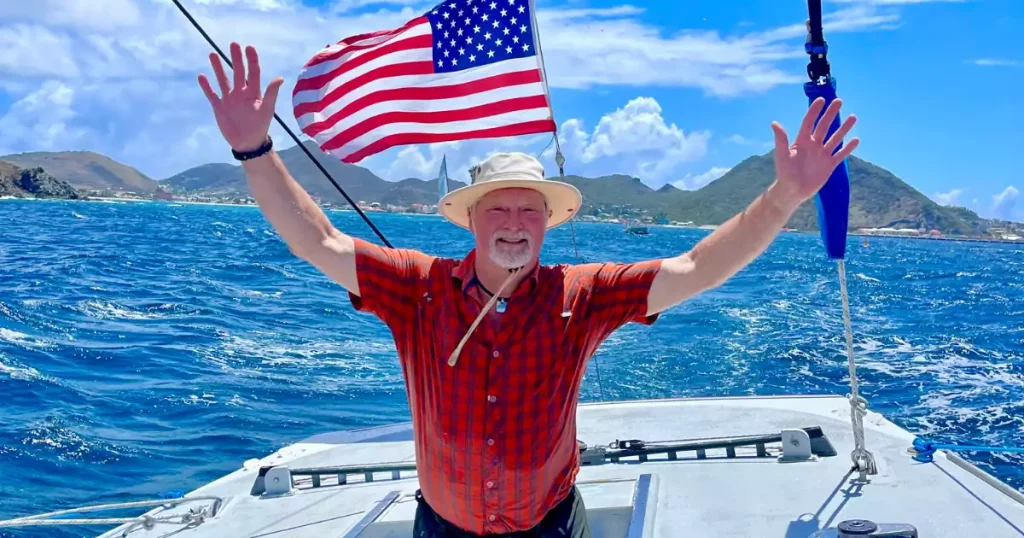 America’s Cup regatta in St. Maarten featuring sailboats competing on turquoise waters with island scenery near Philipsburg and Simpson Bay for visitors