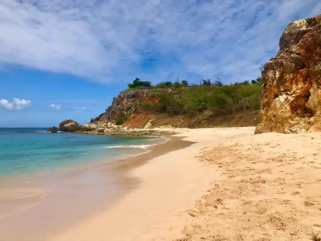 Hidden Tintamarre Beach Cove St Martin