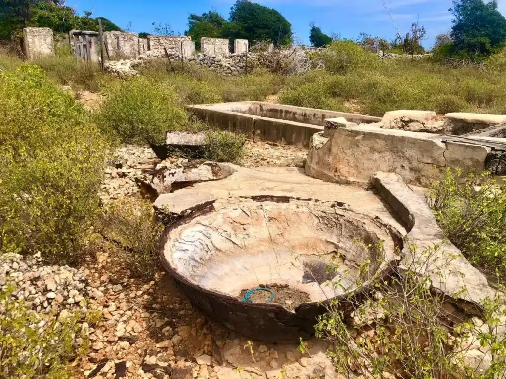 Historic Salt Pond Ruins Tintamarre Island