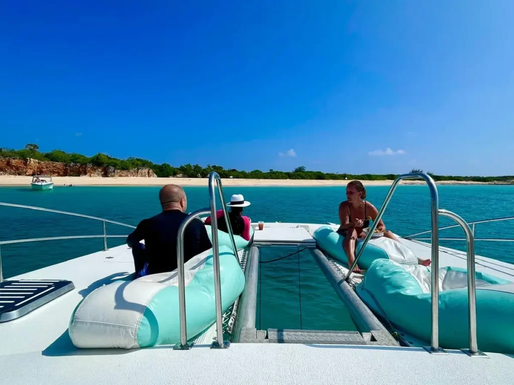 Relaxing Luxury Catamaran Experience At Tintamarre.